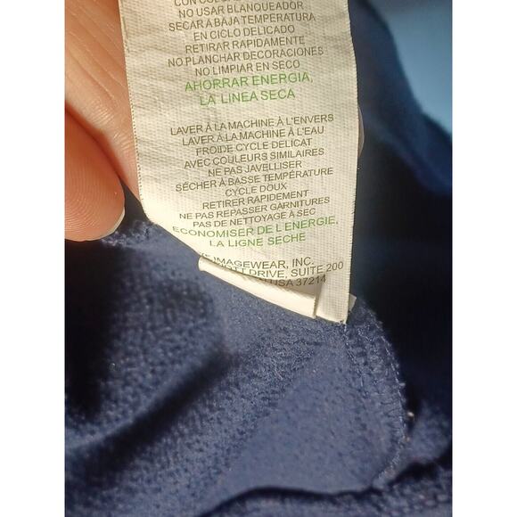 Chicago Bears Zip Up Thermal Base Jacket Graphic Sleeve Blue,Orange,Gray Large - Picture 13 of 15